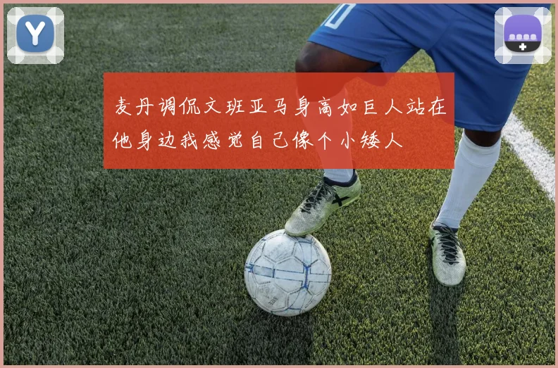 麦丹调侃文班亚马身高如巨人站在他身边我感觉自己像个小矮人